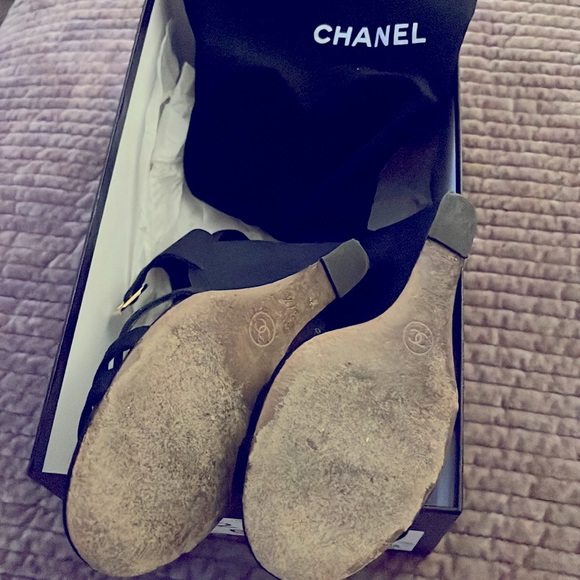 Authentic Chanel wedges - Picture 5 of 5